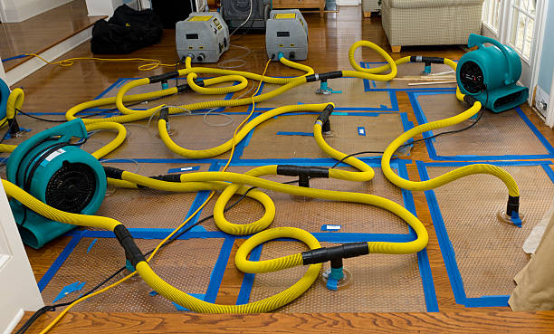 Professional Storm Water Damage Restoration technician working in Sedona, AZ